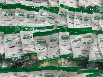 Wholesale Lot # 20 - Auveco Retainer Clips & Hardware Lot, 245 Packs As Shown
