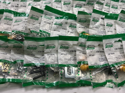 Wholesale Lot # 20 - Auveco Retainer Clips & Hardware Lot, 245 Packs As Shown