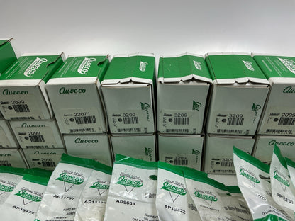Wholesale Lot # 20 - Auveco Retainer Clips & Hardware Lot, 245 Packs As Shown