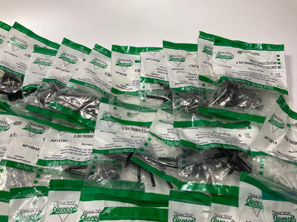 Wholesale Lot # 21 - Auveco Retainer Clips & Hardware Lot, 250 Packs As Shown