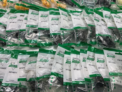 Wholesale Lot # 22 - Auveco Retainer Clips & Hardware Lot, 250 Packs As Shown