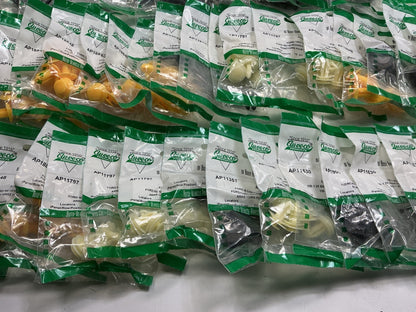 Wholesale Lot # 22 - Auveco Retainer Clips & Hardware Lot, 250 Packs As Shown