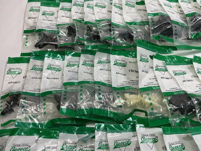 Wholesale Lot # 22 - Auveco Retainer Clips & Hardware Lot, 250 Packs As Shown