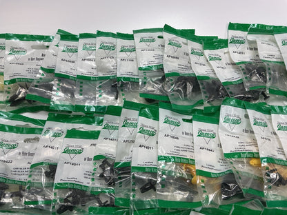 Wholesale Lot # 22 - Auveco Retainer Clips & Hardware Lot, 250 Packs As Shown