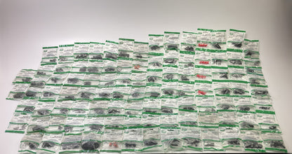 Wholesale Lot # 2 - Auveco Retainer Clips & Hardware Lot, 101 Packs As Shown