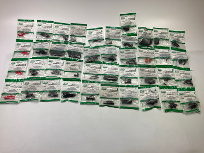 Wholesale Lot # 2 - Auveco Retainer Clips & Hardware Lot, 101 Packs As Shown