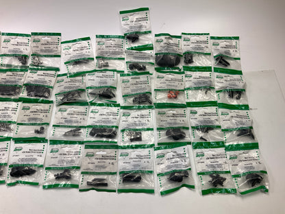 Wholesale Lot # 2 - Auveco Retainer Clips & Hardware Lot, 101 Packs As Shown