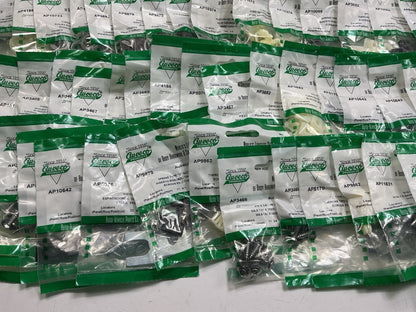 Wholesale Lot # 3 - Auveco Retainer Clips & Hardware Lot, 250 Packs As Shown