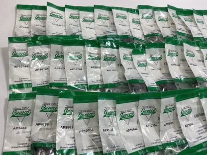 Wholesale Lot # 3 - Auveco Retainer Clips & Hardware Lot, 250 Packs As Shown