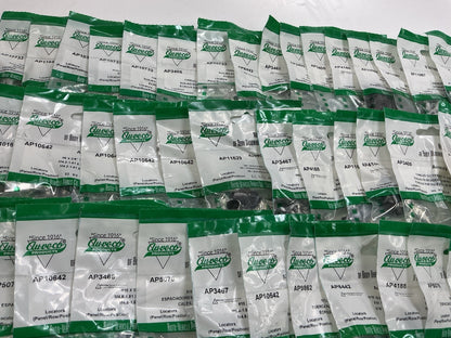 Wholesale Lot # 3 - Auveco Retainer Clips & Hardware Lot, 250 Packs As Shown