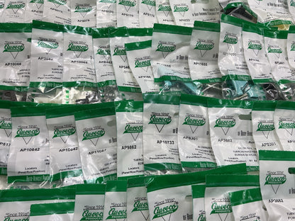 Wholesale Lot # 3 - Auveco Retainer Clips & Hardware Lot, 250 Packs As Shown