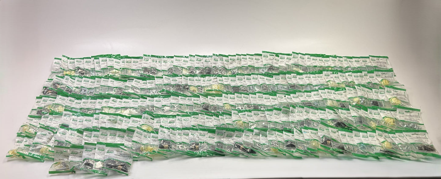 Wholesale Lot # 4- Auveco Retainer Clips & Hardware Lot, 250 Packs As Shown