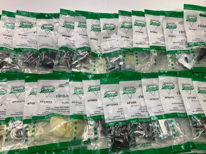 Wholesale Lot # 4- Auveco Retainer Clips & Hardware Lot, 250 Packs As Shown