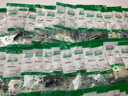 Wholesale Lot # 4- Auveco Retainer Clips & Hardware Lot, 250 Packs As Shown