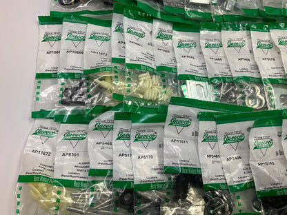 Wholesale Lot # 4- Auveco Retainer Clips & Hardware Lot, 250 Packs As Shown