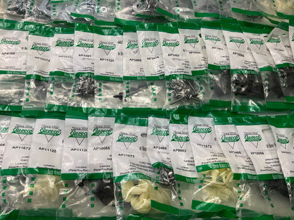 Wholesale Lot # 5 - Auveco Retainer Clips & Hardware Lot, 250 Packs As Shown
