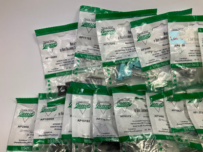 Wholesale Lot # 5 - Auveco Retainer Clips & Hardware Lot, 250 Packs As Shown