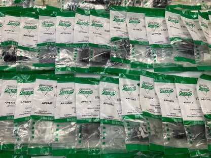Wholesale Lot # 5 - Auveco Retainer Clips & Hardware Lot, 250 Packs As Shown