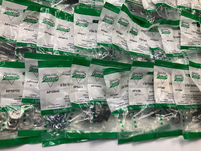 Wholesale Lot # 6 - Auveco Retainer Clips & Hardware Lot, 250 Packs As Shown