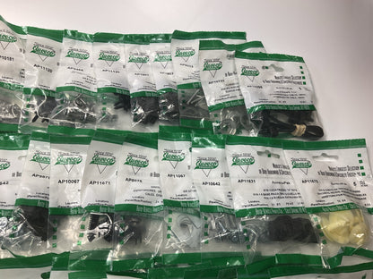 Wholesale Lot # 6 - Auveco Retainer Clips & Hardware Lot, 250 Packs As Shown