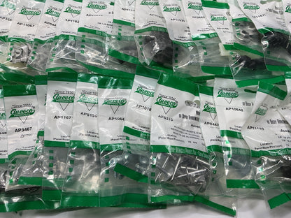 Wholesale Lot # 7 - Auveco Retainer Clips & Hardware Lot, 250 Packs As Shown