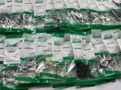 Wholesale Lot # 7 - Auveco Retainer Clips & Hardware Lot, 250 Packs As Shown