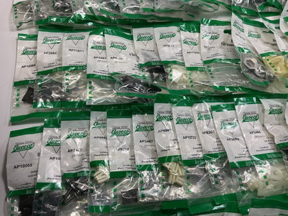 Wholesale Lot # 7 - Auveco Retainer Clips & Hardware Lot, 250 Packs As Shown