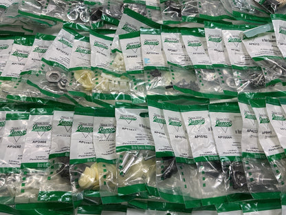 Wholesale Lot # 7 - Auveco Retainer Clips & Hardware Lot, 250 Packs As Shown