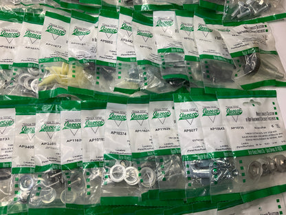 Wholesale Lot # 8 - Auveco Retainer Clips & Mixed Hardware, 250 Packs Total