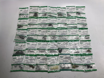 Wholesale Lot  - Auveco Retainer Clips & Hardware Lot, 252 Packs, As Shown