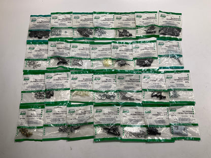Wholesale Lot  - Auveco Retainer Clips & Hardware Lot, 252 Packs, As Shown