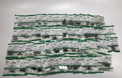 Wholesale Lot  - Auveco Retainer Clips & Hardware Lot, 252 Packs, As Shown