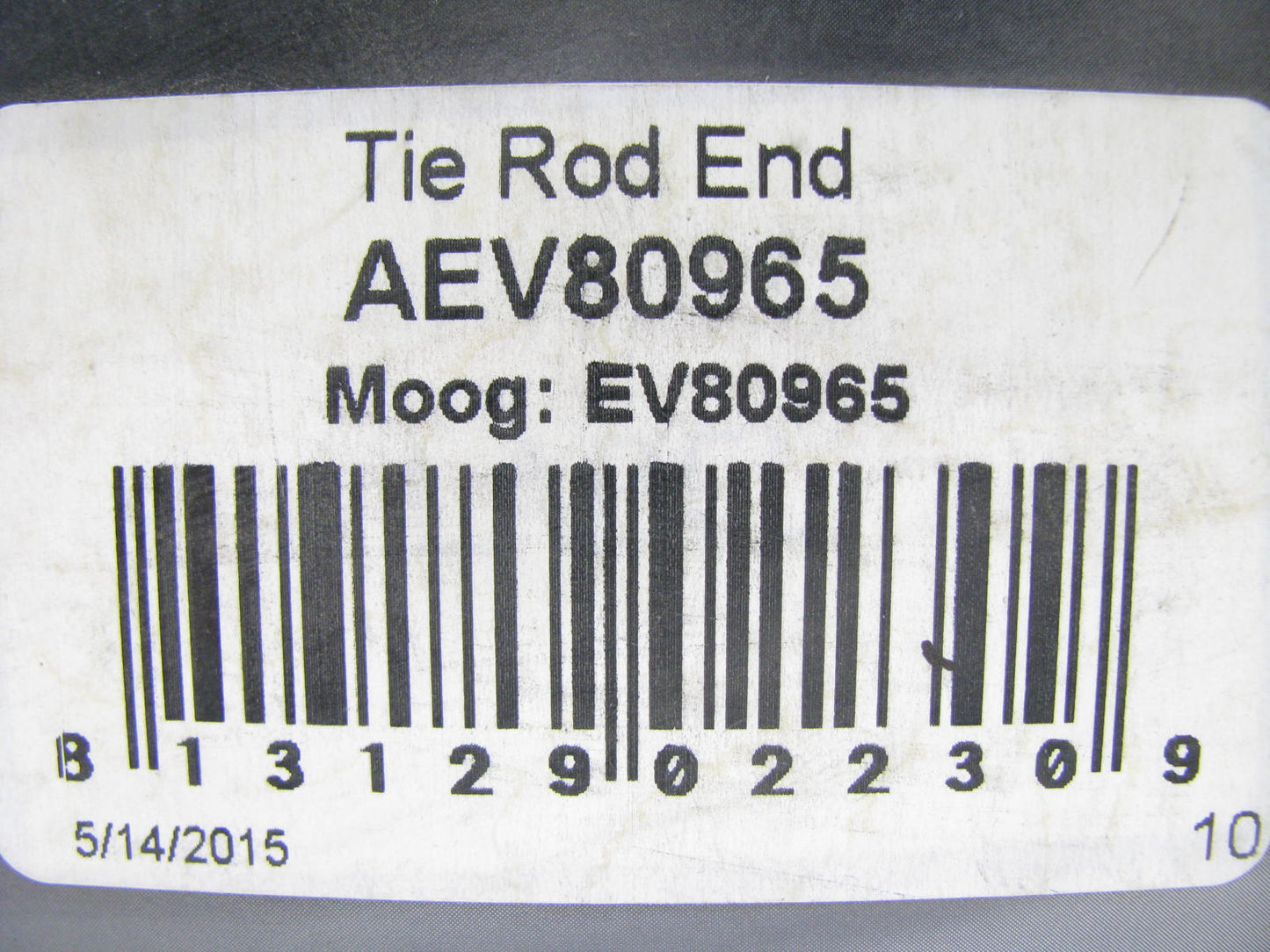 (2) Avid AEV80965 Front Inner Steering Tie Rod Ends - PAIR