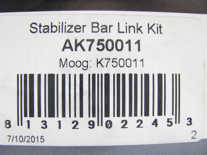 (2) Avid AK750011 Suspension Stabilizer Sway Bar Link Kit - Front / Rear