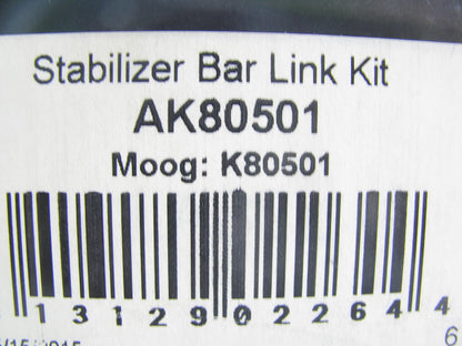 (2) Avid AK80501 Suspension Stabilizer Sway Bar Link Kit - Front