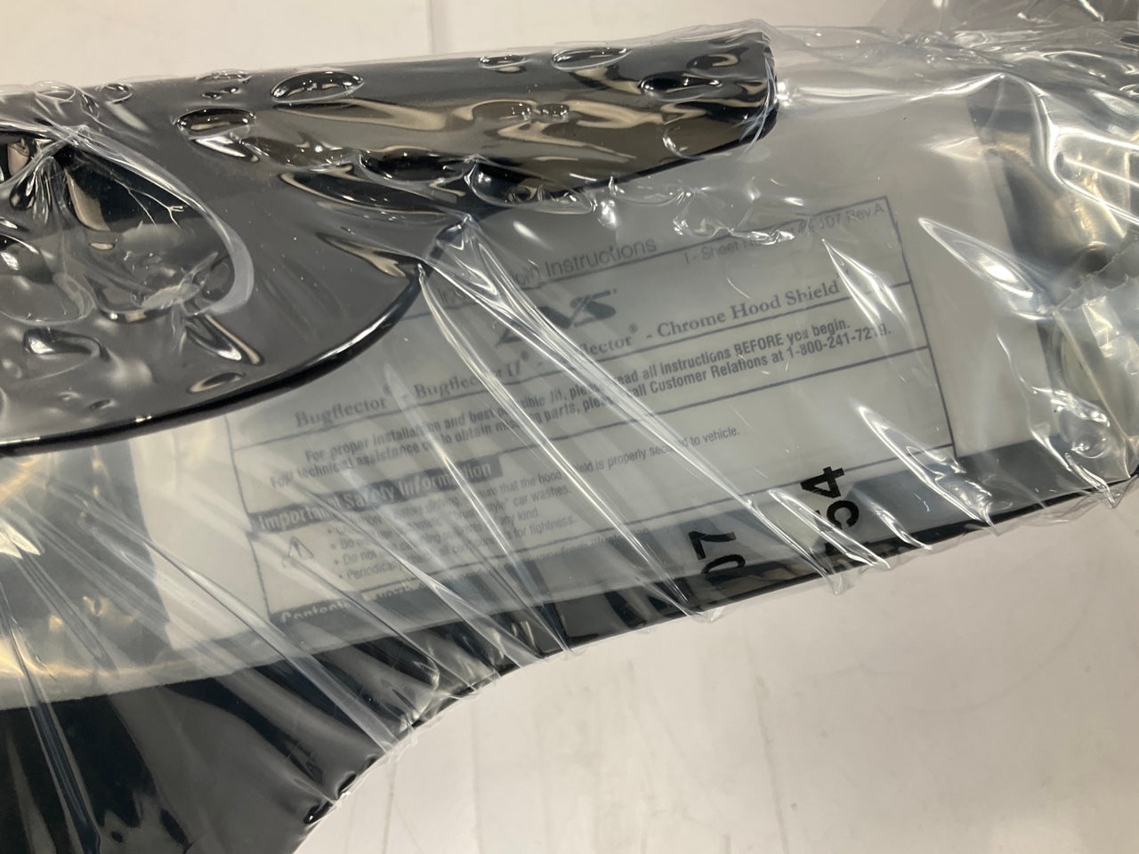 AVS 25045 Bugflector II Stone Bug Shield Hood Deflector For 2009-2023 RAM 1500
