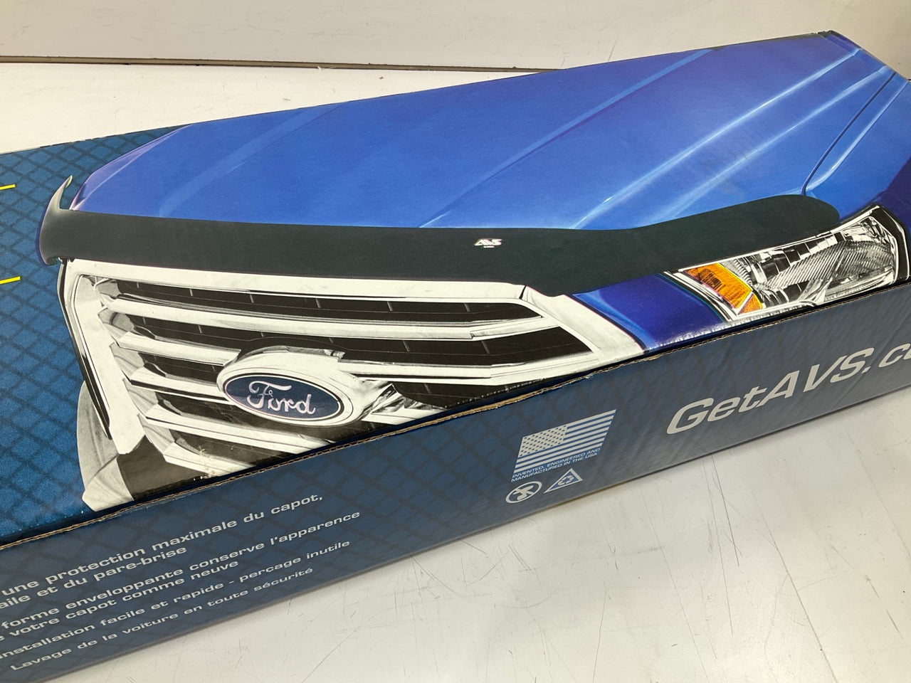 AVS 25045 Bugflector II Stone Bug Shield Hood Deflector For 2009-2023 RAM 1500