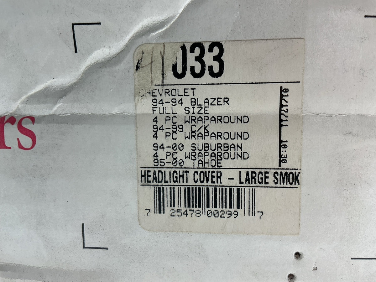 AVS 41033 - Smoked Headlight Ventshade Cover