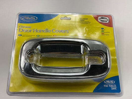 Chrome 4 Doors Handle Covers W/O Passenger Keyhole 2002-2006 Cadillac Escalade