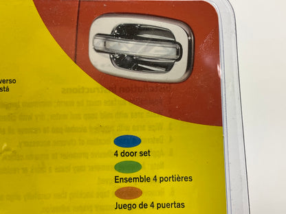 Chrome 4 Doors Handle Covers W/O Passenger Keyhole 2002-2006 Cadillac Escalade