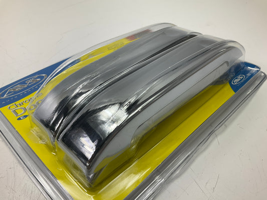AVS Chrome Door Handle Covers, 4-Piece Set - 2004-2014 F-150 Crew Cab ONLY