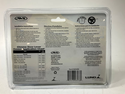 AVS 685406 Chrome Exterior Door Handle Cover - Set Of 4
