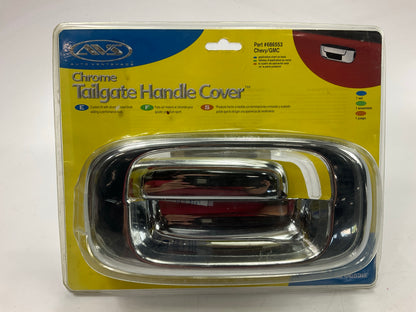 AVS 686553 Chrome Tailgate Handle Cover - 1999-2006 Silverado GMC 1500 2500 3500