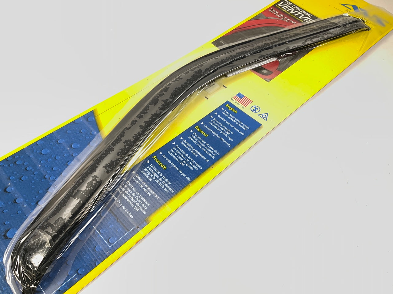 AVS 92503 FRONT Vent Visor Window Deflectors - 1999-2016 Ford F-250 / F-750