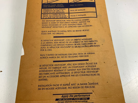 AVS 92805 Front Rain Guards Vent Visor Window Deflector 2004-2008 Ford F-150