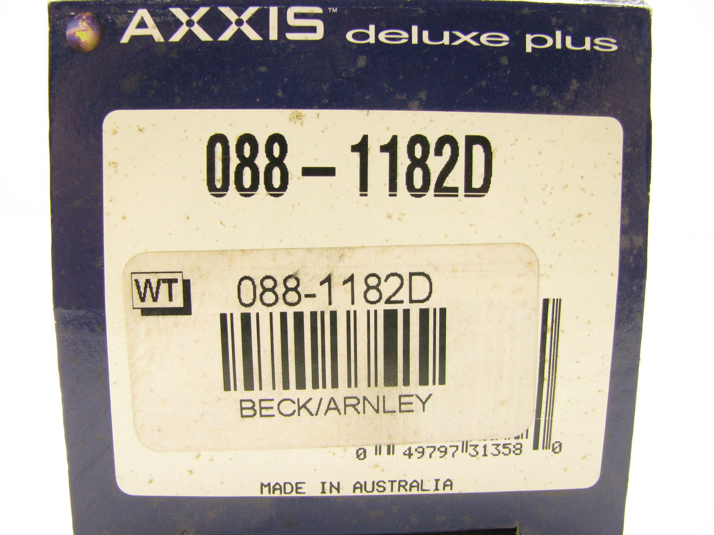 Axxis 088-1182D Front Disc Brake Pad Set 1975-1980 Saab 99 1979-1982 900