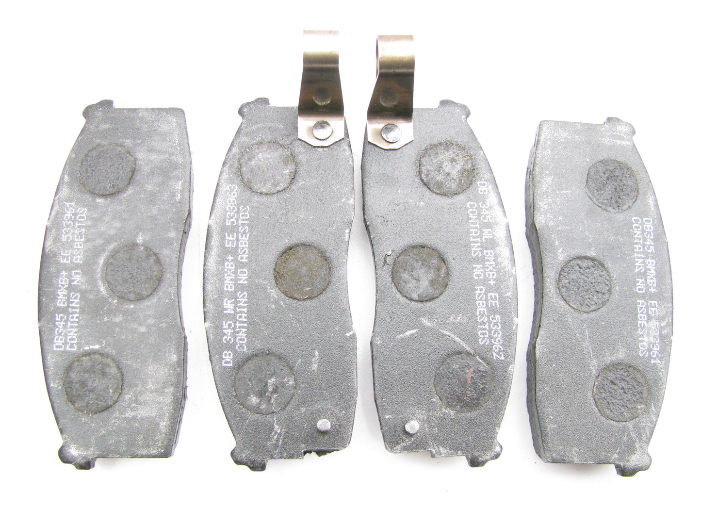 Axxis 088-1263M Front Disc Brake Pad Set - Semi-Metallic