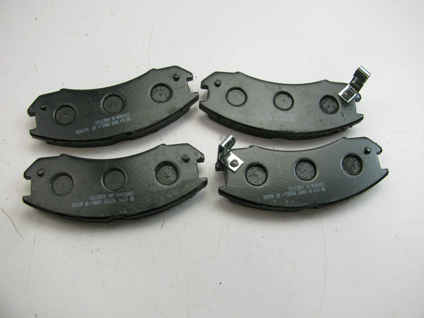 Axxis 088-1358D Front Disc Brake Pad Set