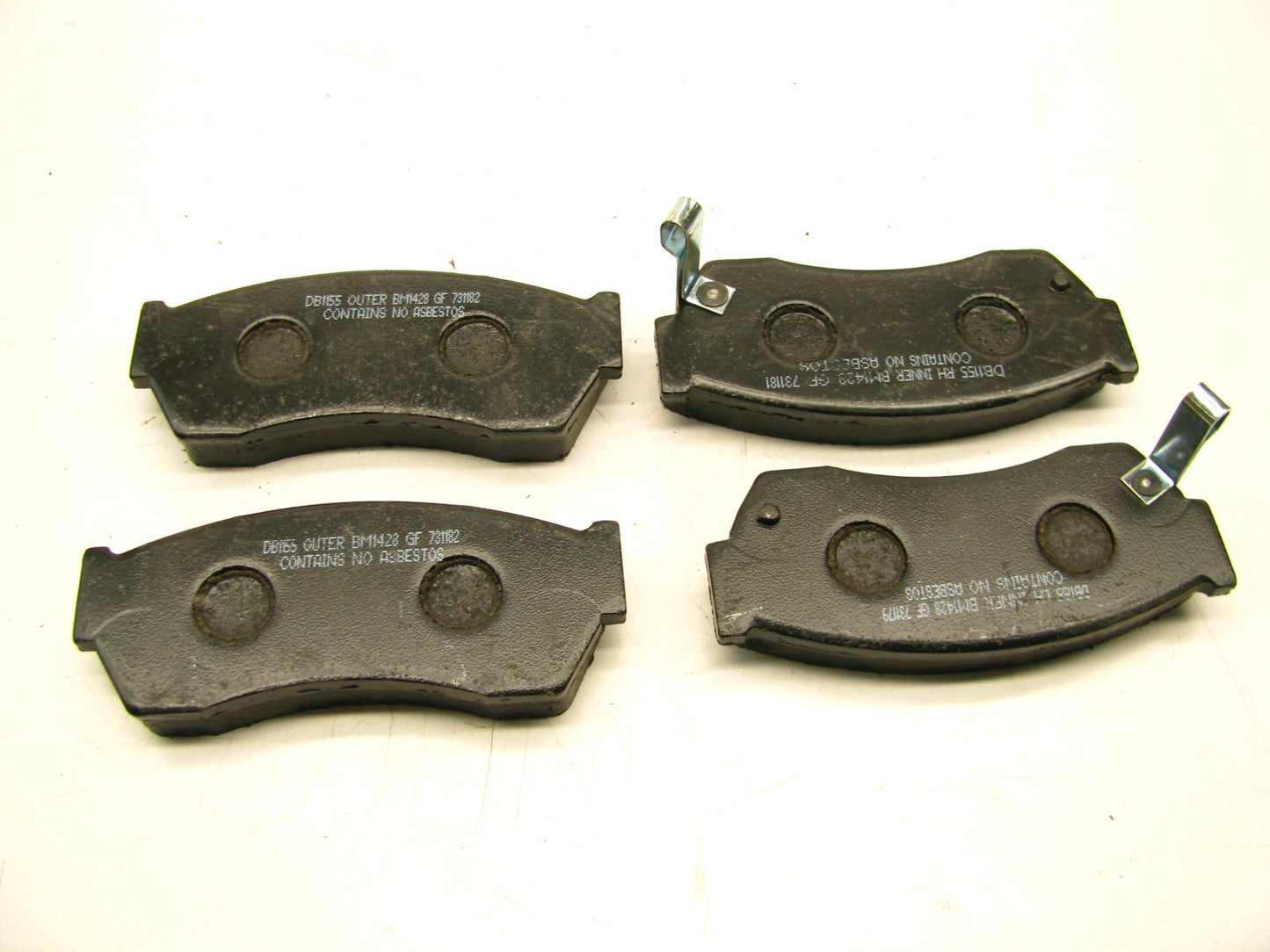 Axxis 22-451-01 Front Disc Brake Pad Set - Organic