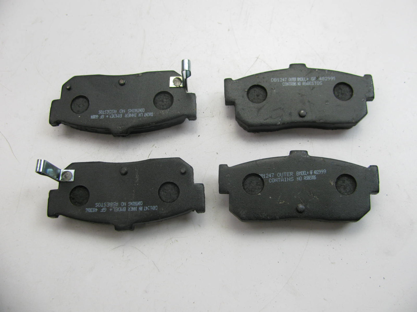 Axxis 22-540-01 Rear Disc Brake Pad Set - Organic